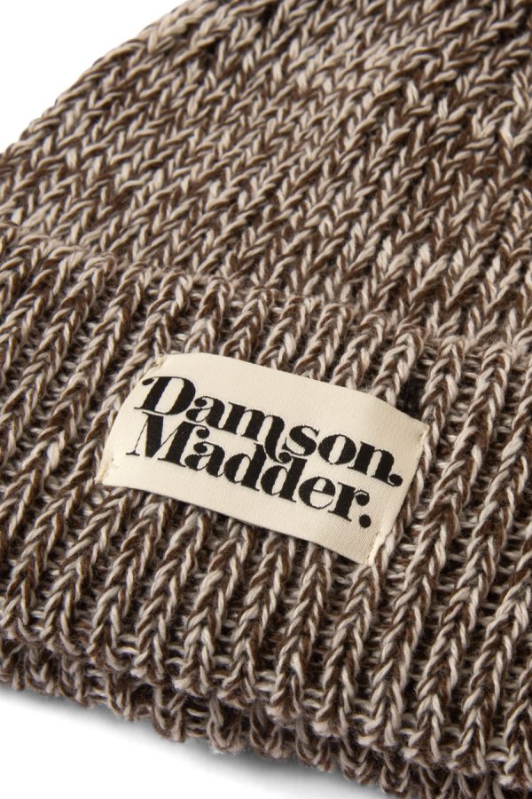 Women Hats | Damson Madder flecked yarn beanie - chocolate None - Image 3